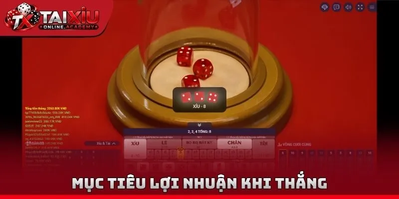 Mục tiêu lợi nhuận khi thắng