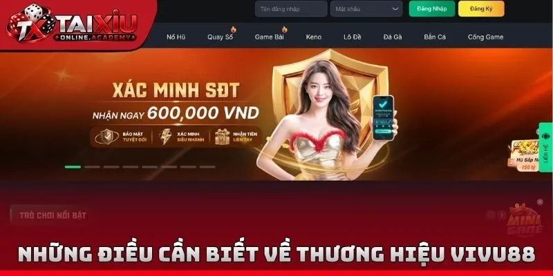 Những điều cần biết về thương hiệu Vivu88