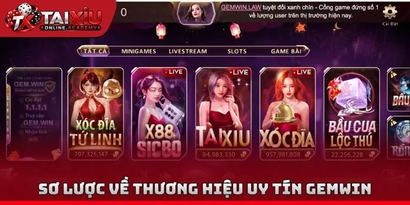 Sơ lược về thương hiệu uy tín Gemwin
