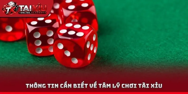Thông tin cần biết về tâm lý chơi tài xỉu