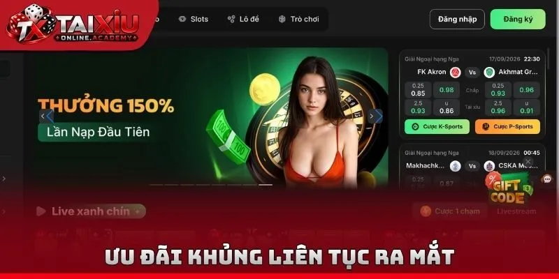 Ưu đãi khủng liên tục ra mắt